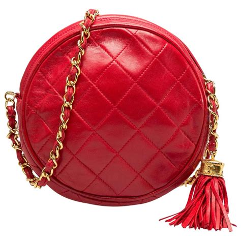 chanel quilted round bag|Chanel quilted bag vintage.